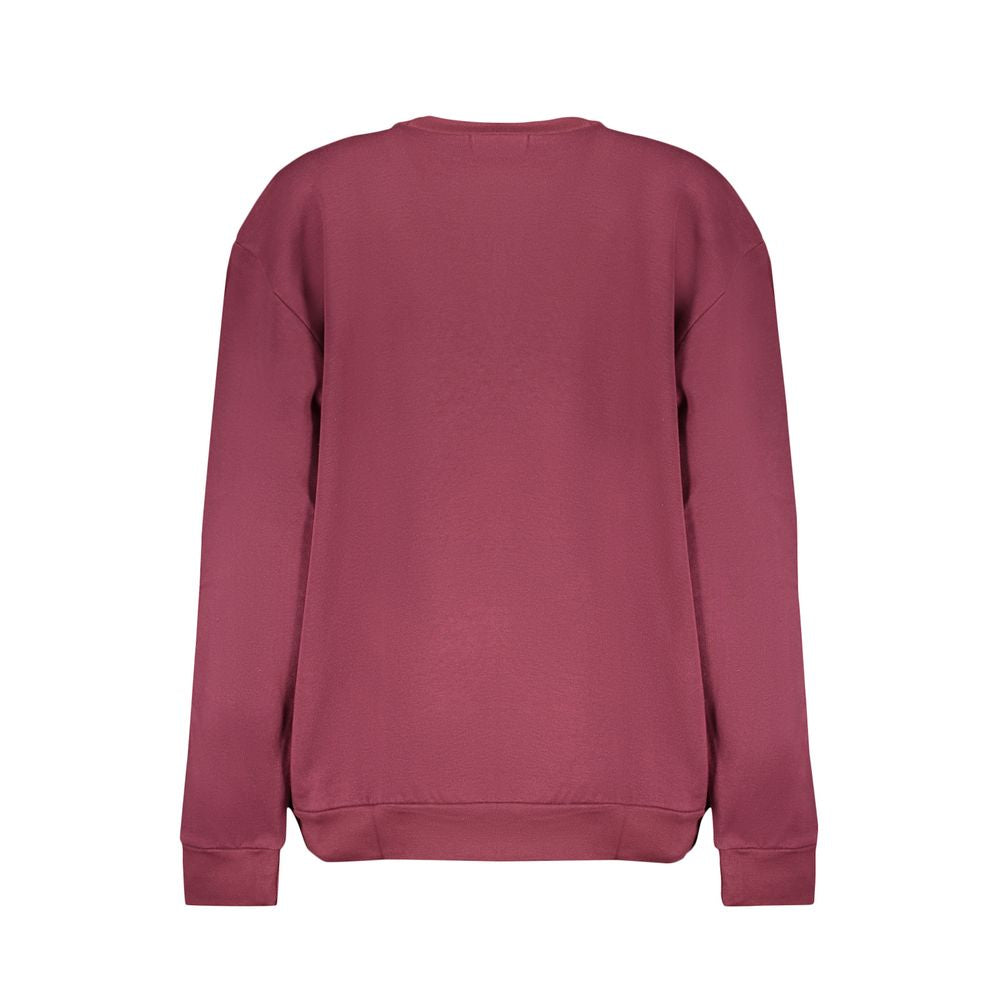 Sweat-shirt logo violet