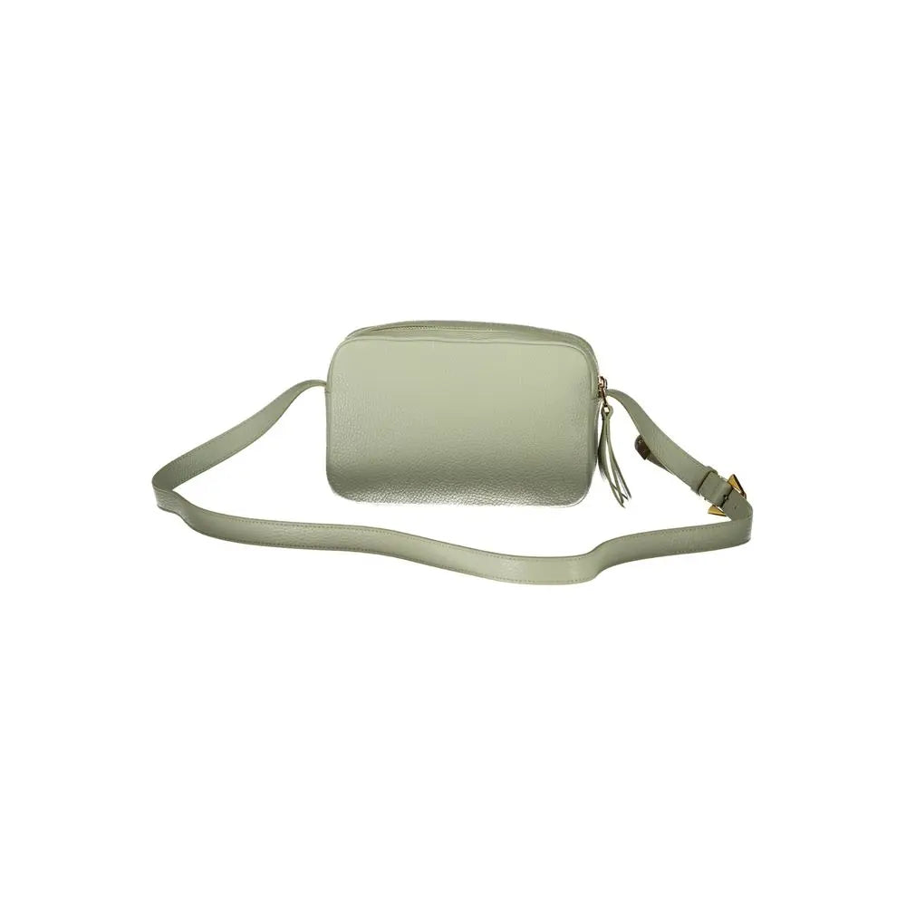 Sac à main vert cuir Coccinelle