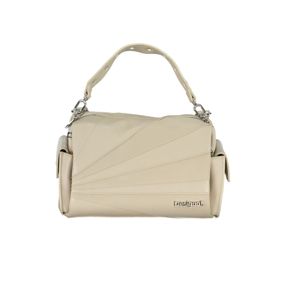 Sac beige avec anse amovible