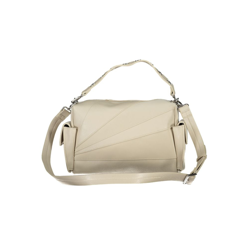 Sac beige avec anse amovible