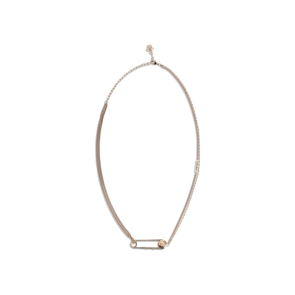 Collier Versace Safety Pin métallique
