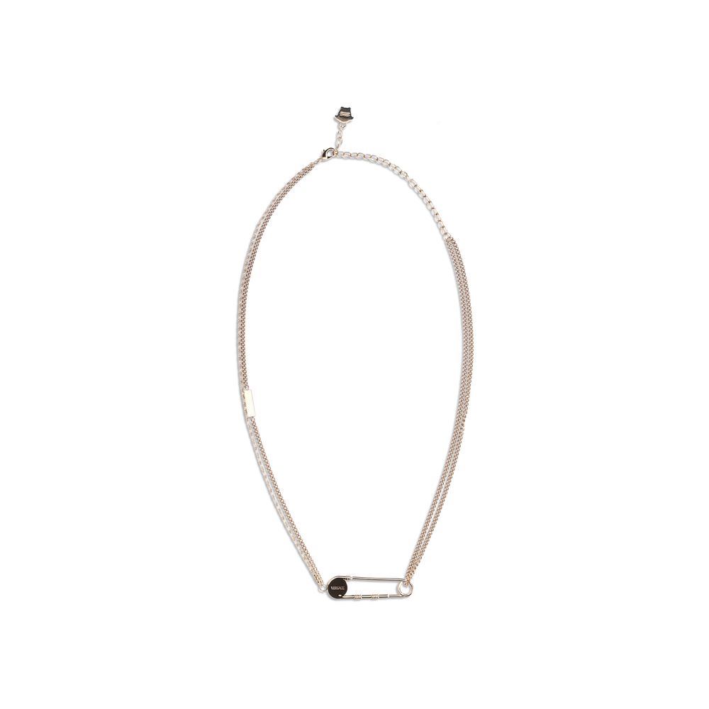 Collier Versace Safety Pin métallique