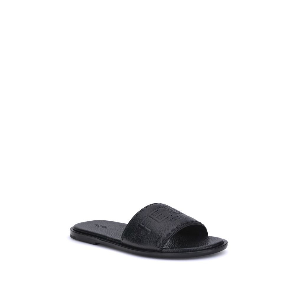 Sandales Fendi noires