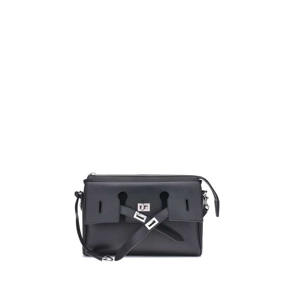 Sac à épaule Balenciaga Bel Air noir