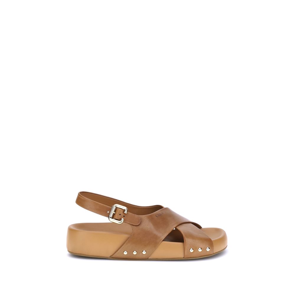 Sandales Chloé Mae beiges