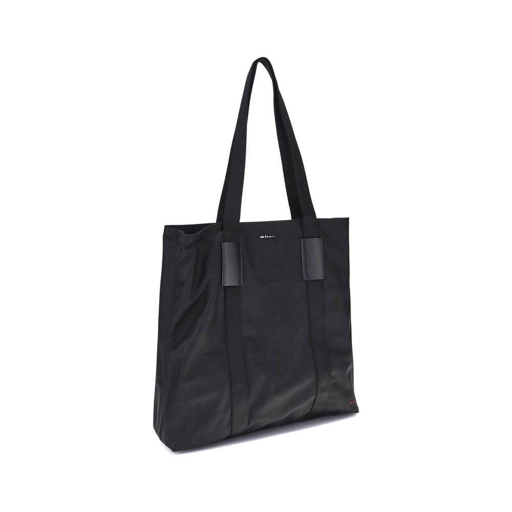 Sac tote Kiton Nylon noir