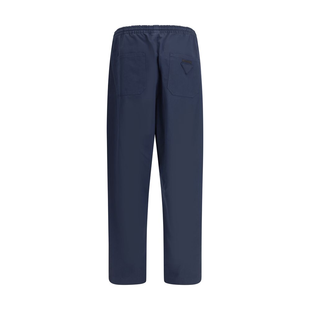 Pantalons Prada avec logo noirs