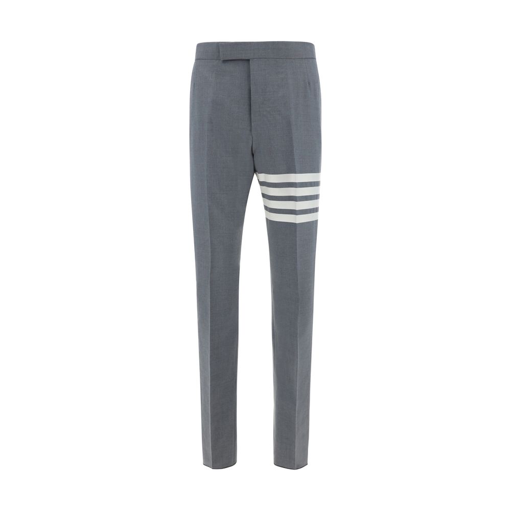 Pantalons Thom Browne monochrome noirs