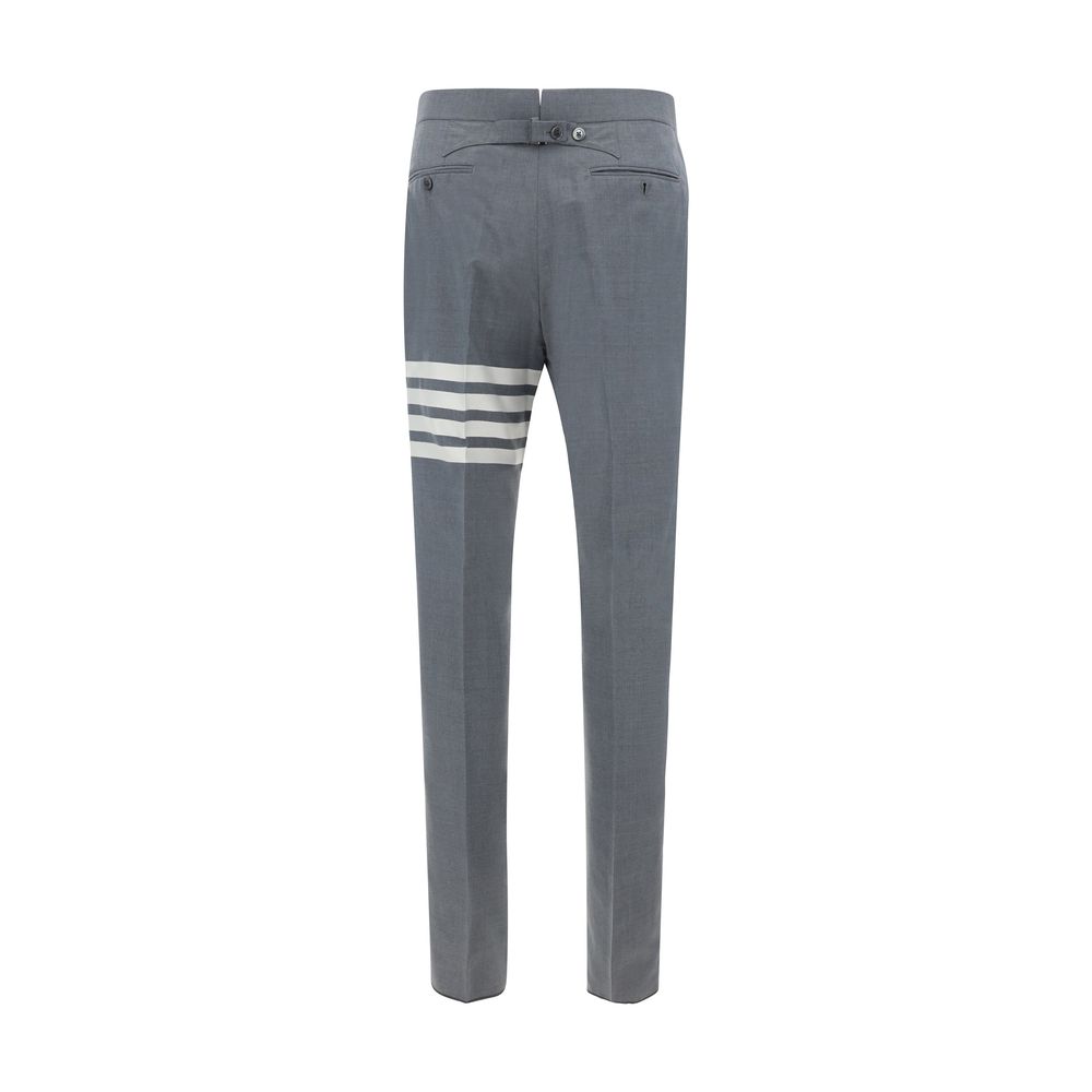 Pantalons Thom Browne monochrome noirs