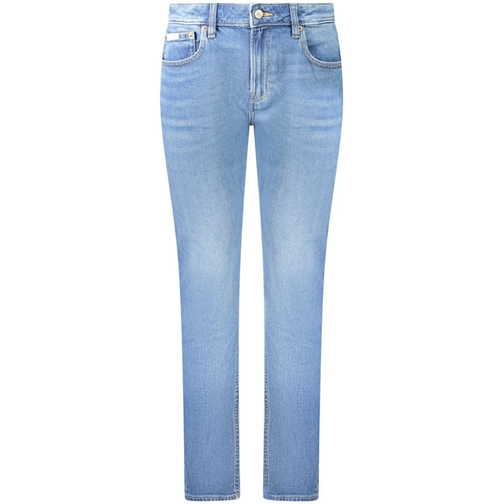 Jeans Calvin Klein bleus effet délavé