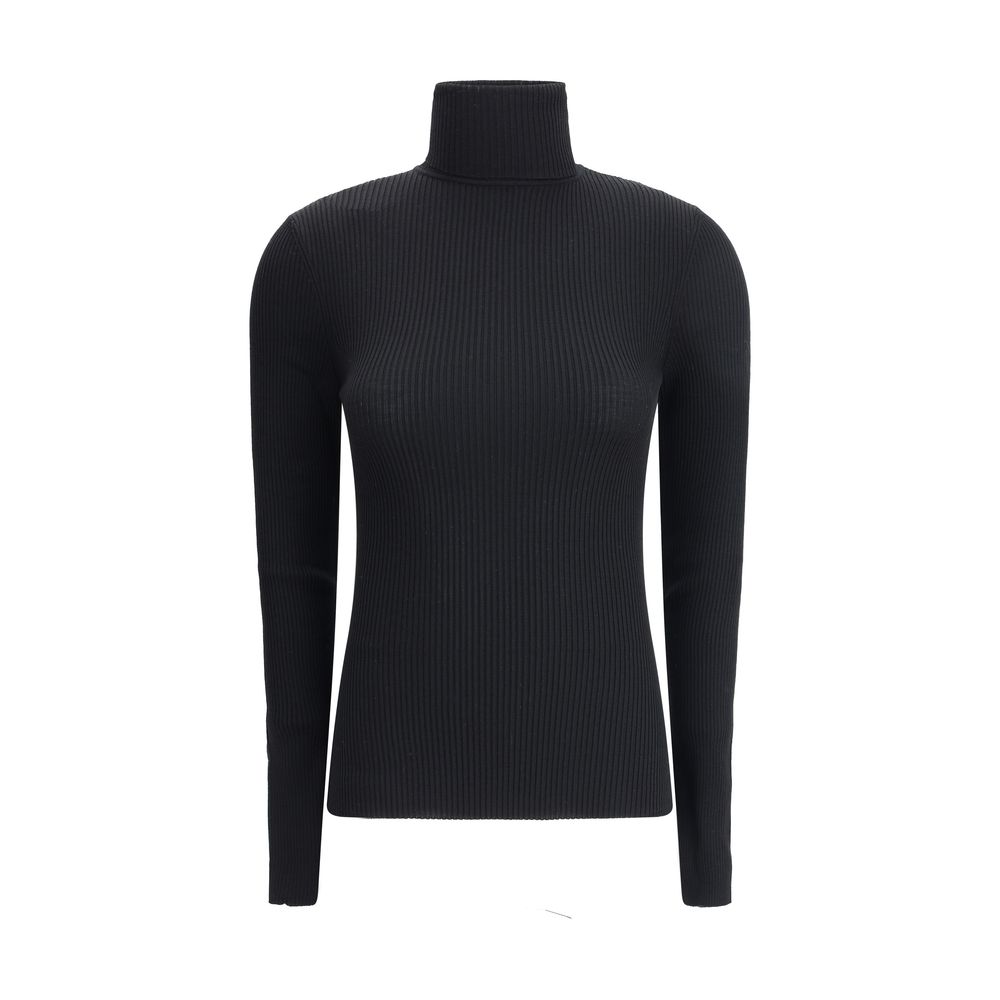 Jersey Wolford à col roulé noir