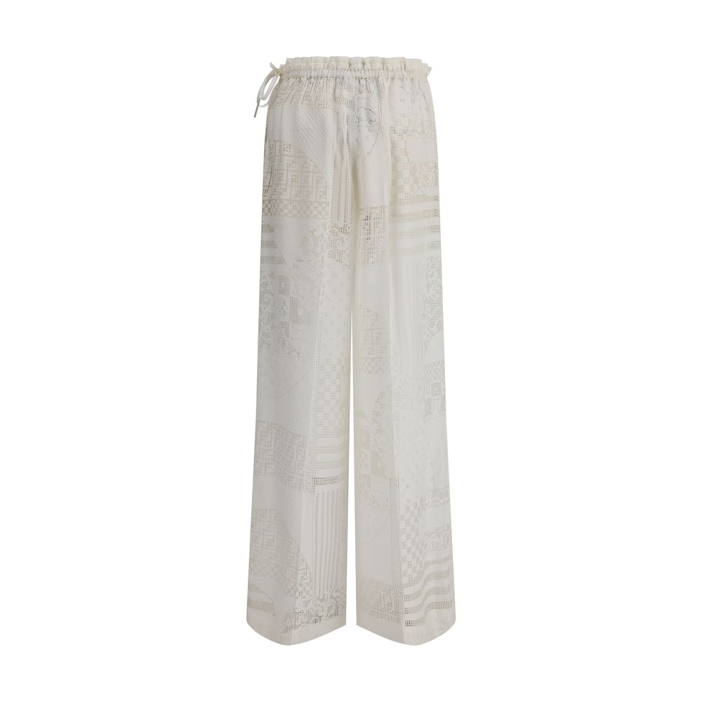 Pantalon Fendi Patchwork Devo multicolore
