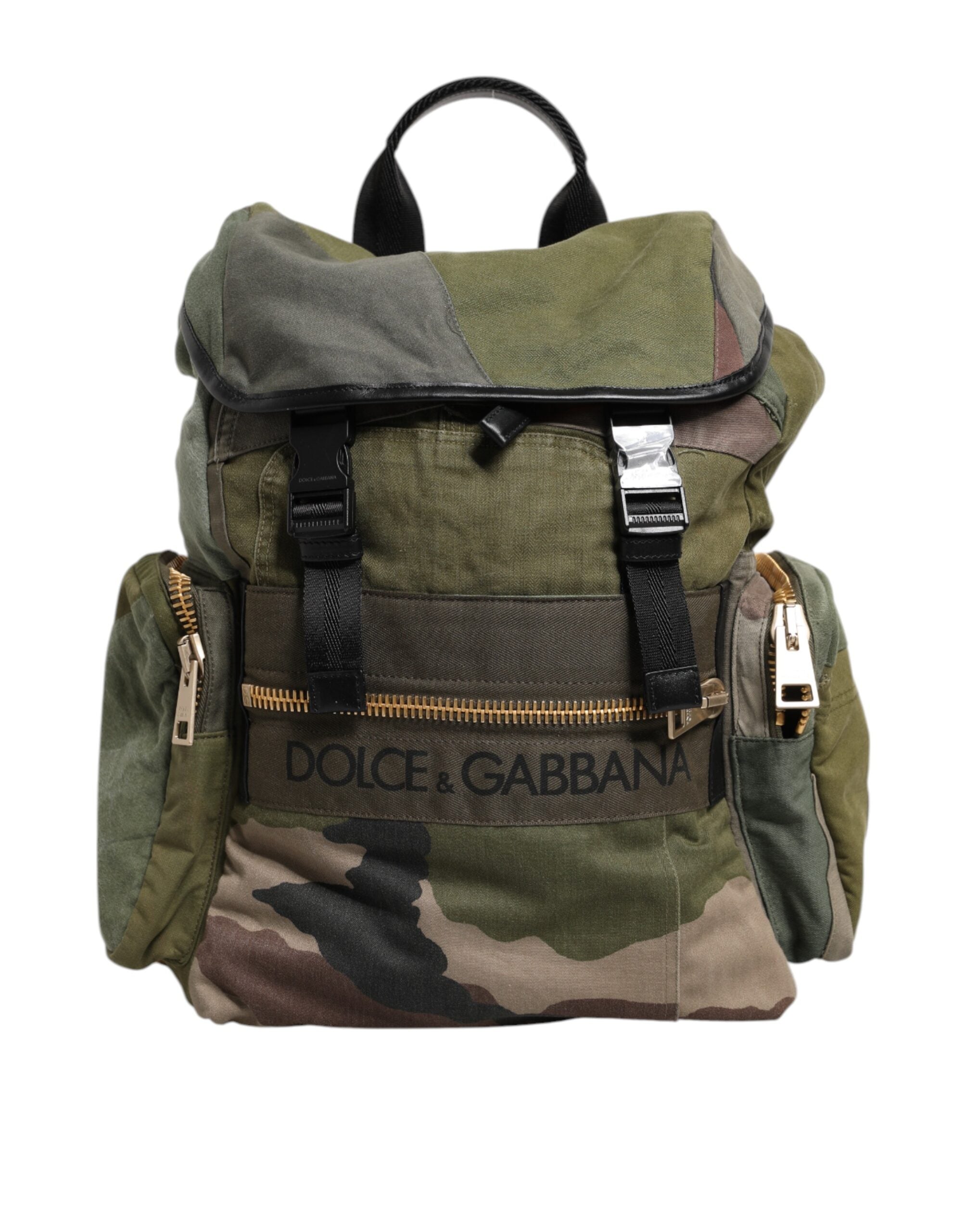 Rucksack Dolce & Gabbana militaire vert