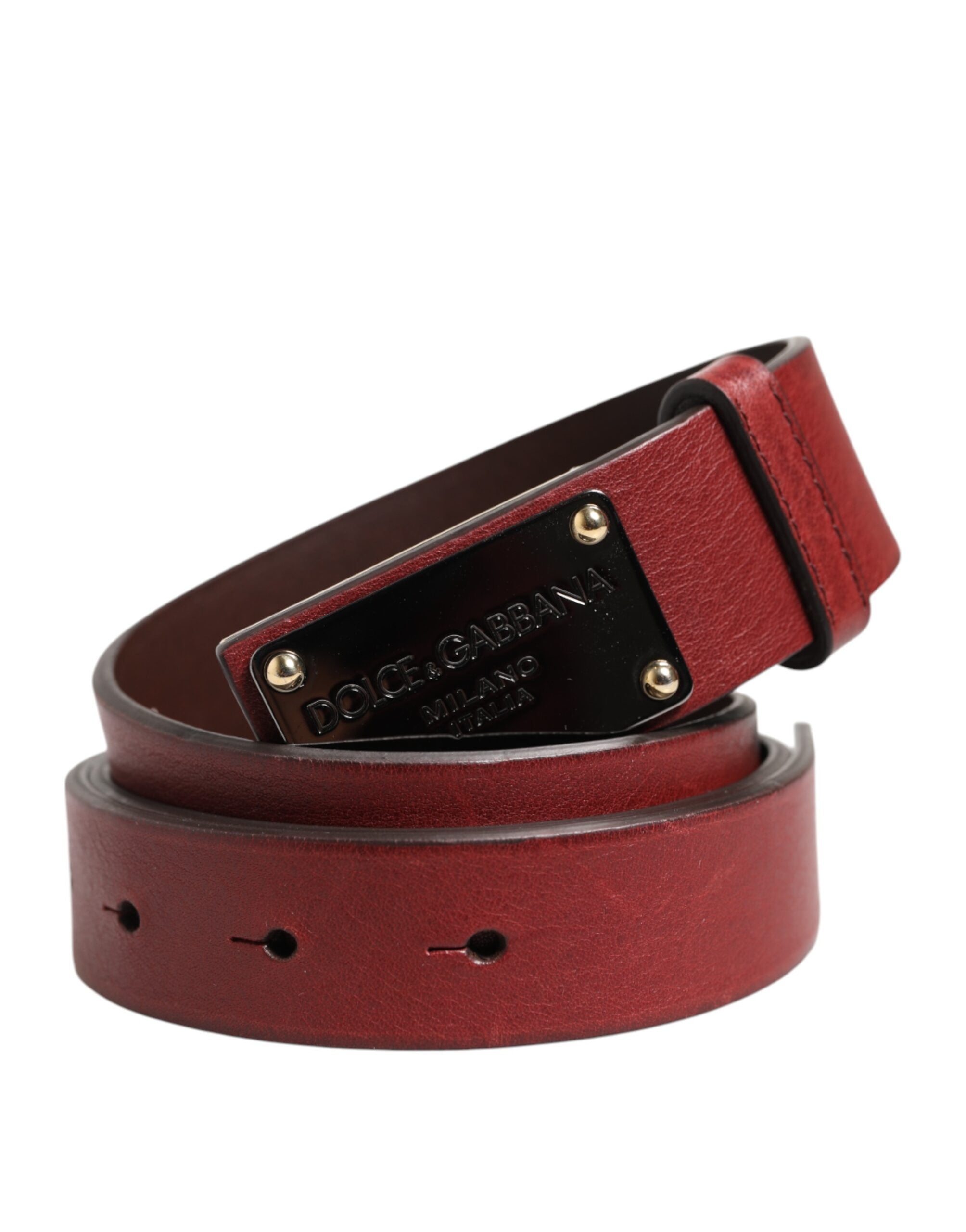 Ceinture Dolce & Gabbana Classic maroon