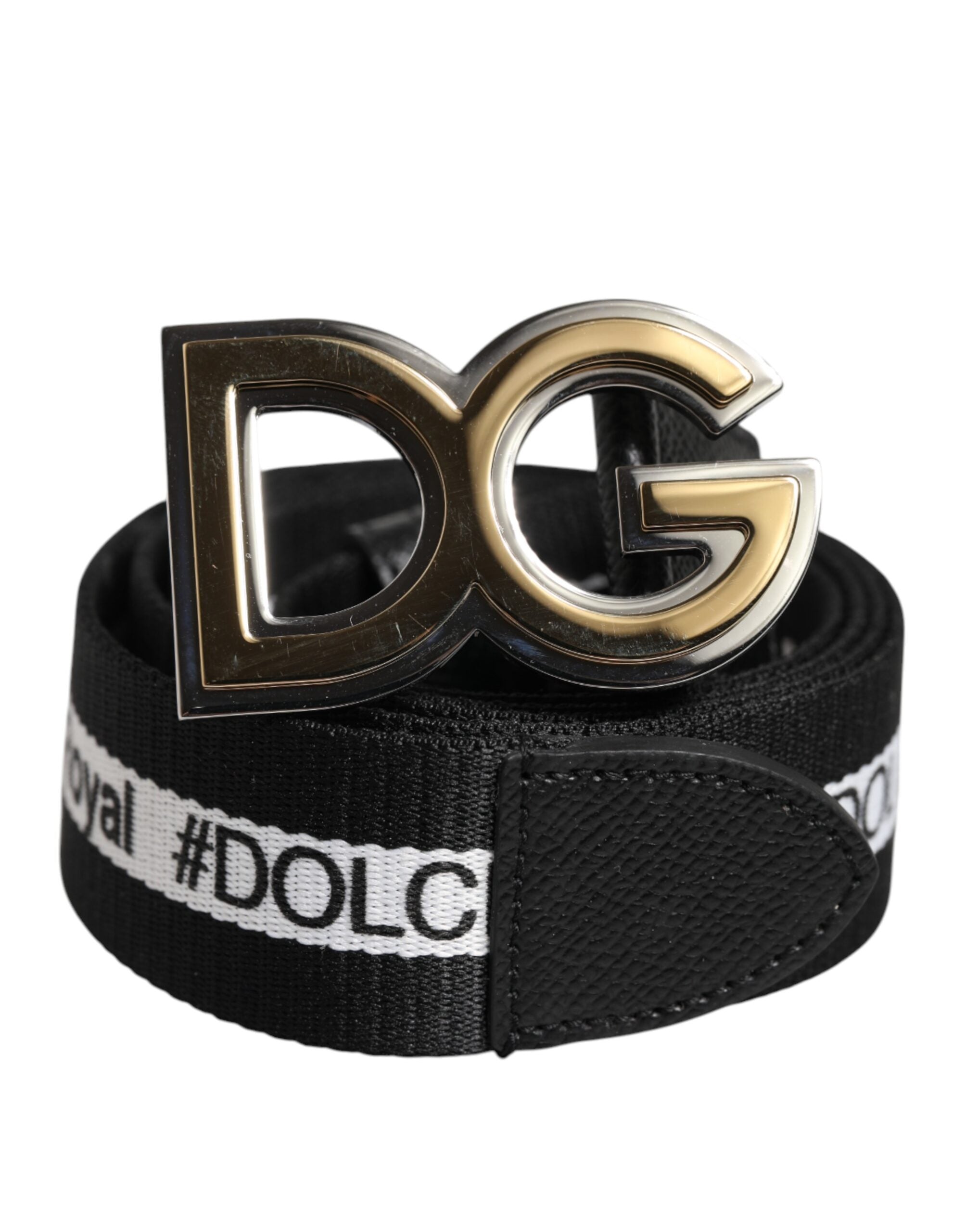 Ceinture Dolce & Gabbana DG noire