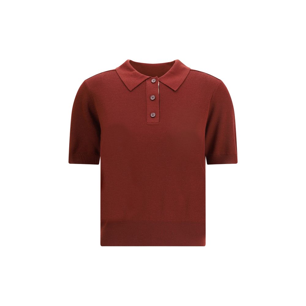 Polo Burberry en laine sable