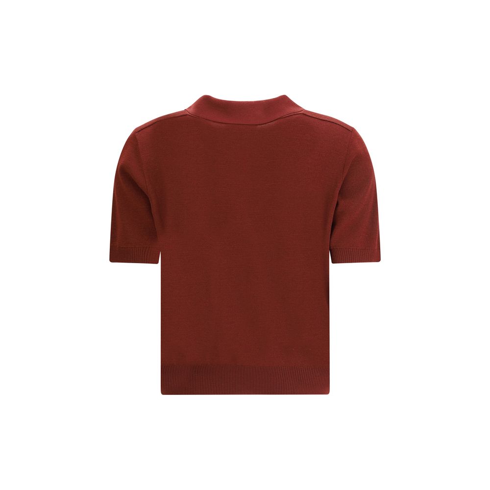 Polo Burberry en laine sable