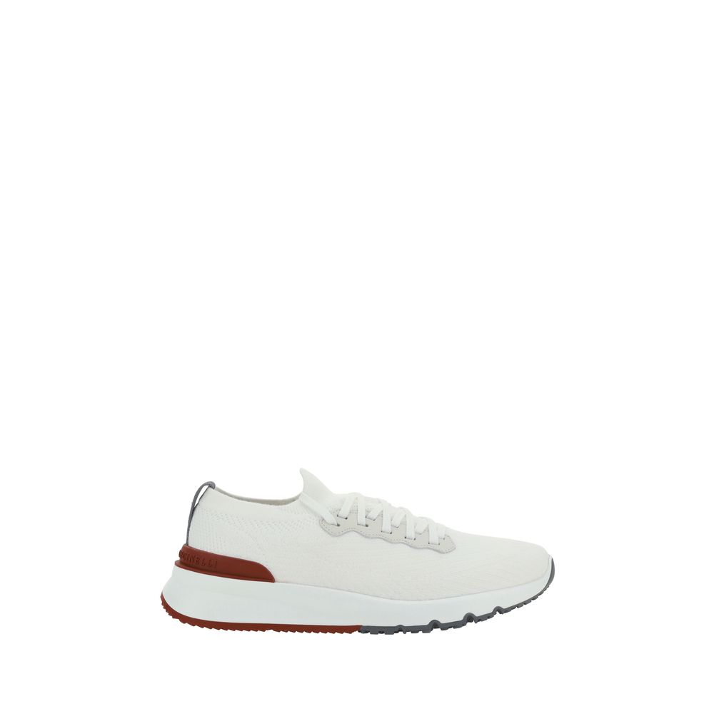 Baskets Brunello Cucinelli blanches