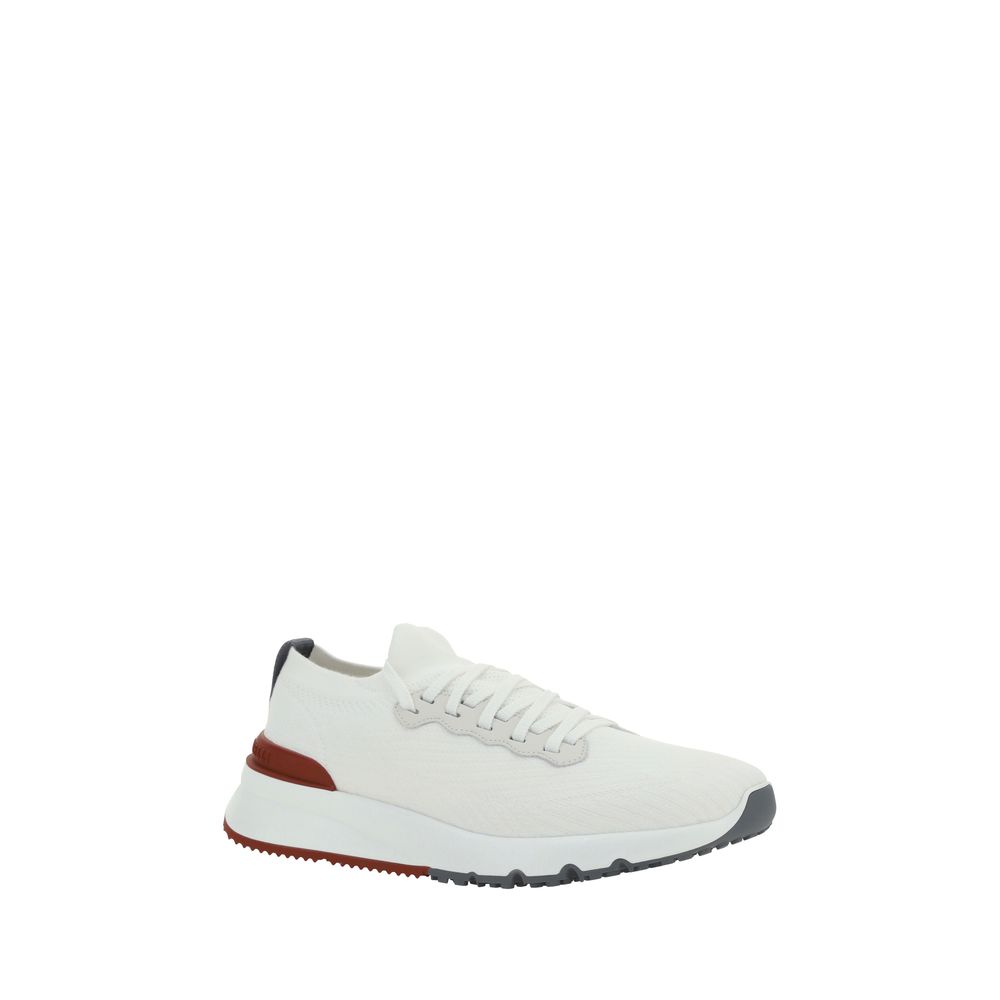 Baskets Brunello Cucinelli blanches