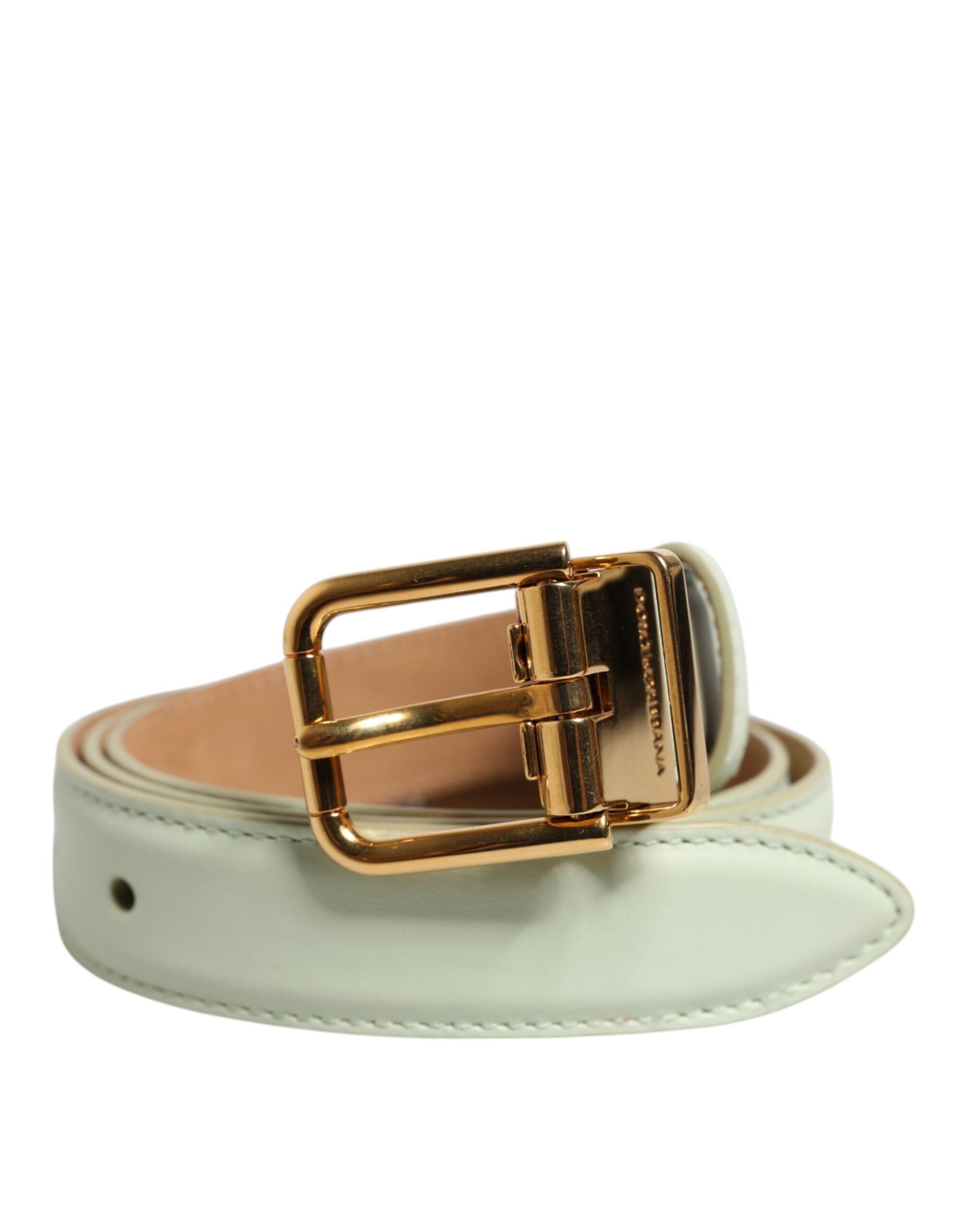 Ceinture Dolce & Gabbana cuir vert clair