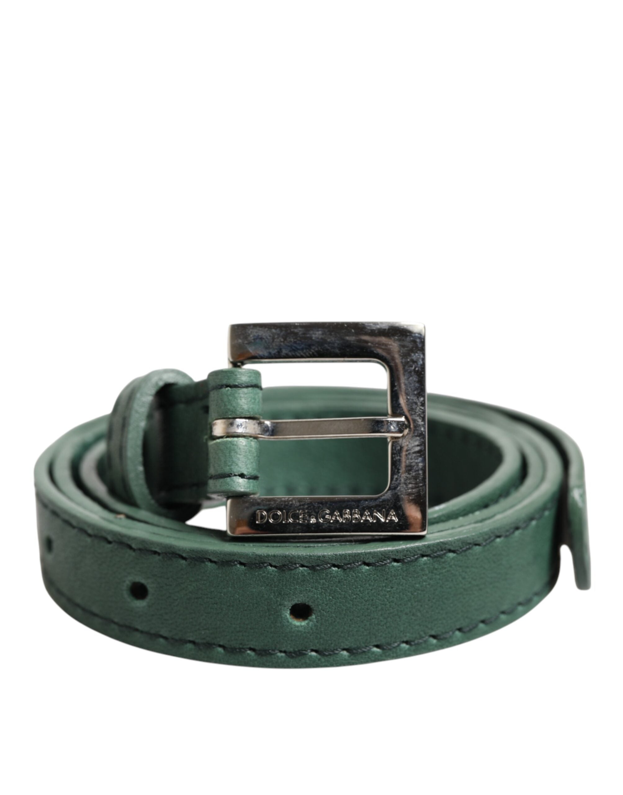 Ceinture Dolce & Gabbana verte foncée