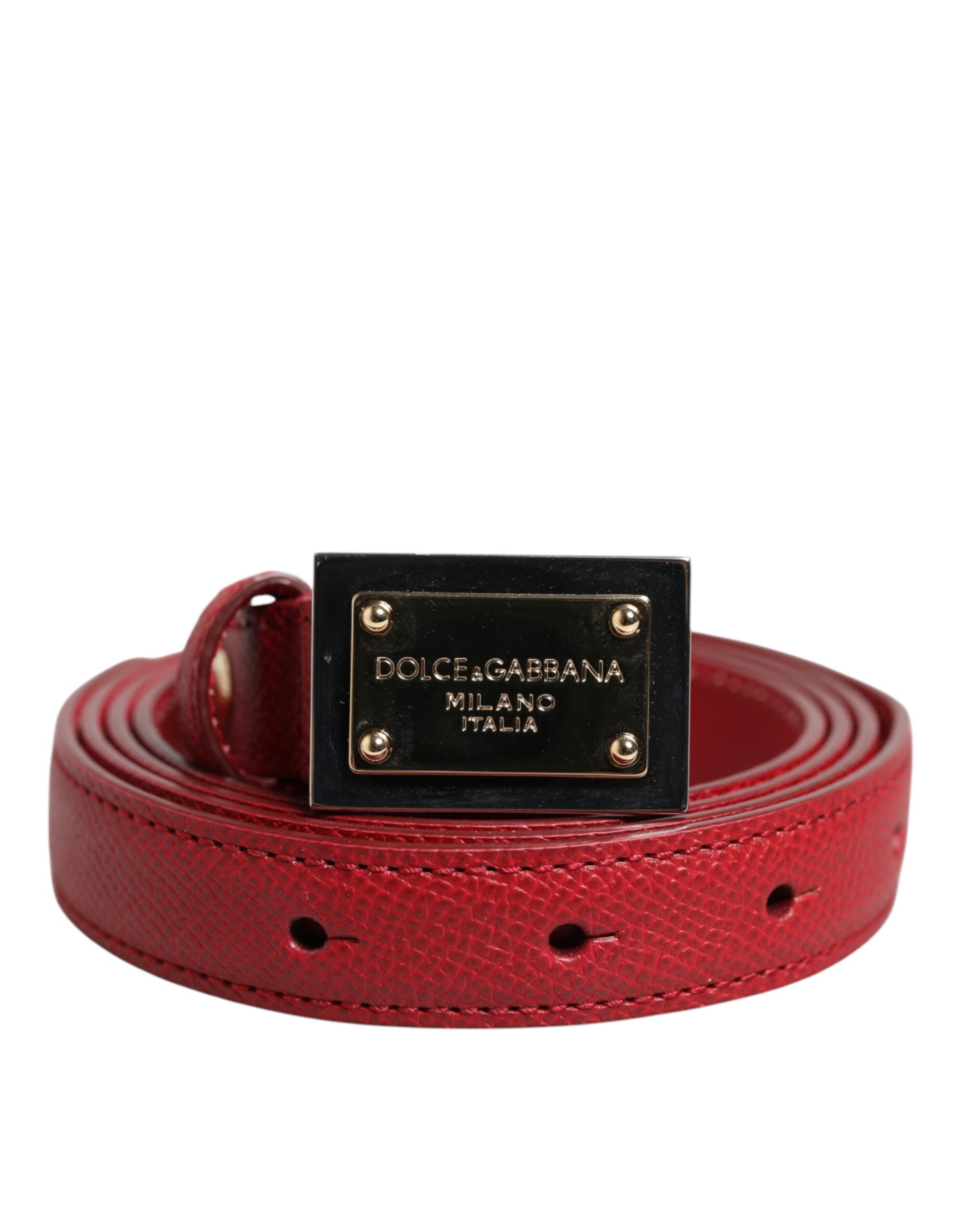 Ceinture Dolce & Gabbana rouge