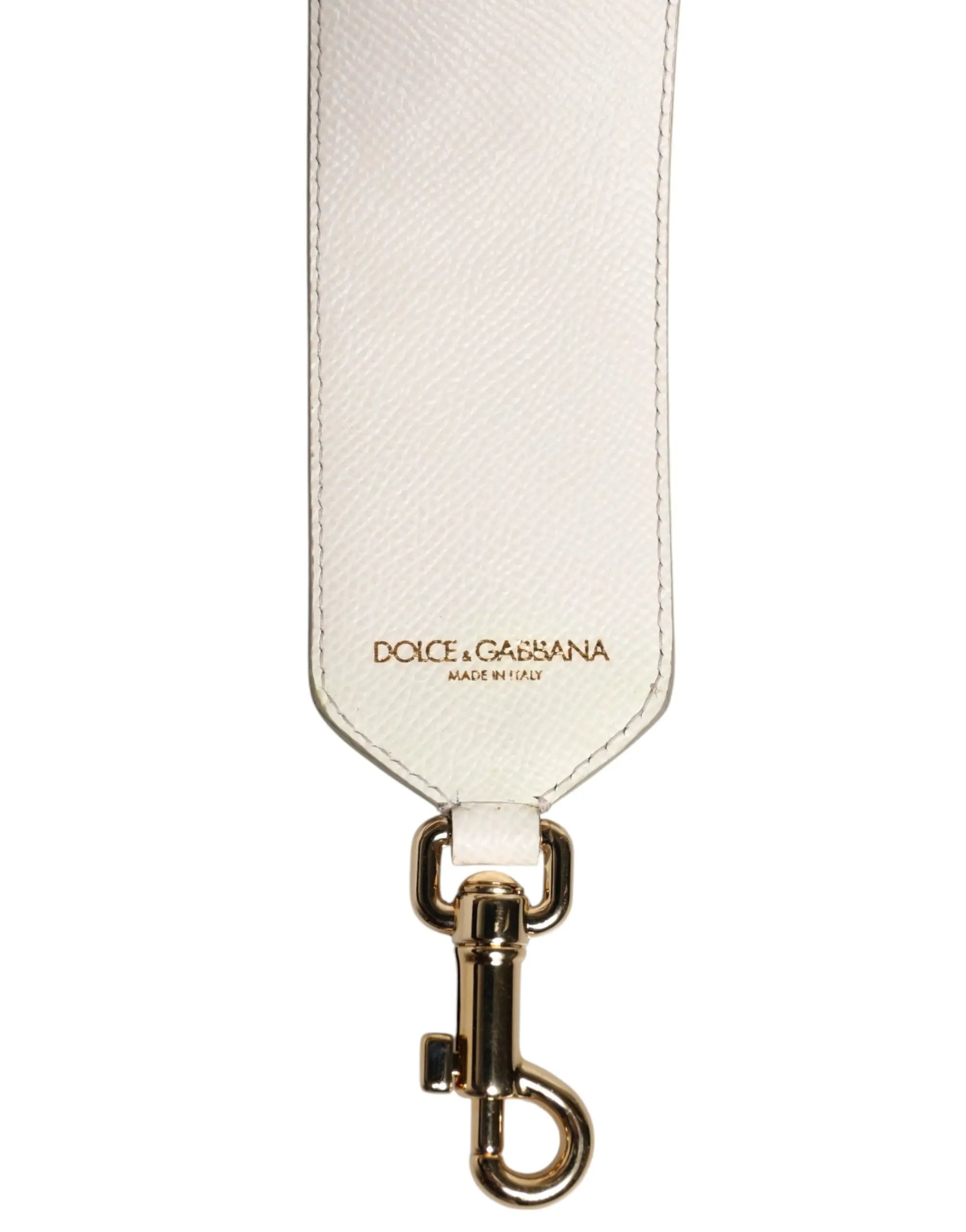 Bandoulière Dolce & Gabbana florale blanche Dolce & Gabbana