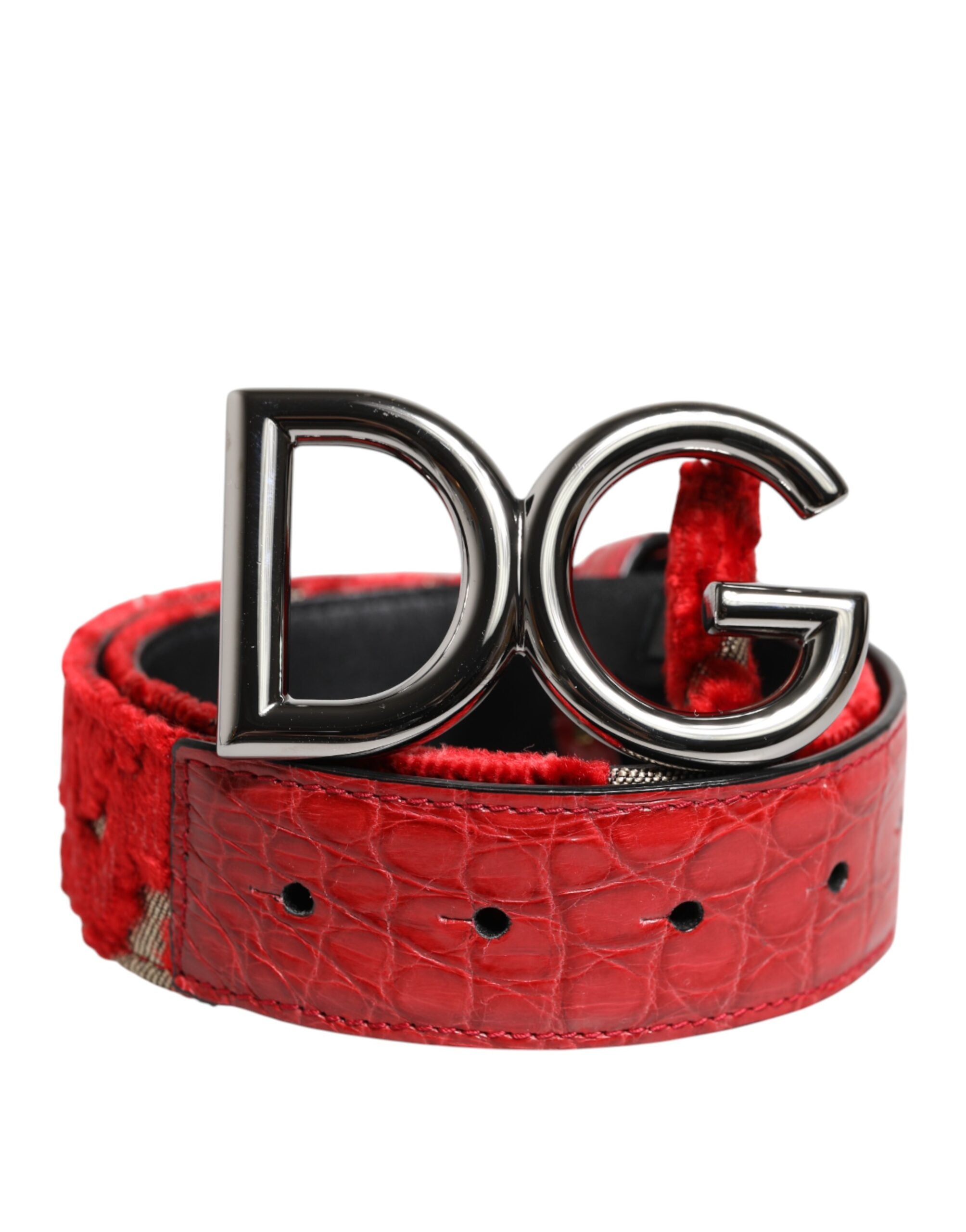 Ceinture Dolce & Gabbana rouge
