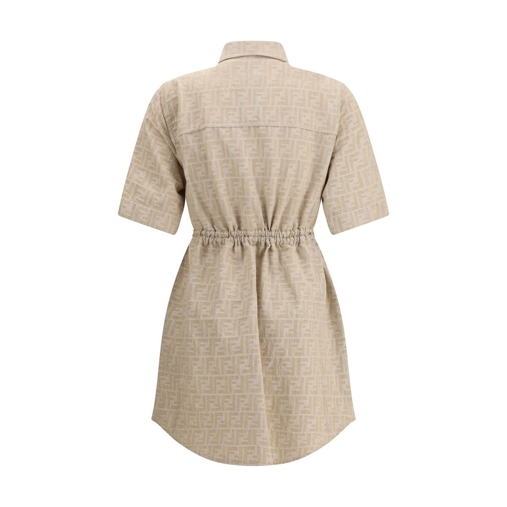 Robe Fendi Chemisier bleu