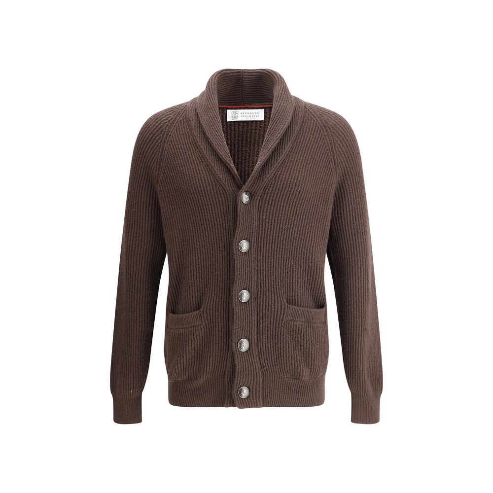 Cardigan Brunello Cucinelli gris