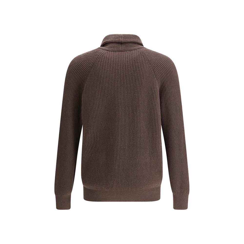Cardigan Brunello Cucinelli gris