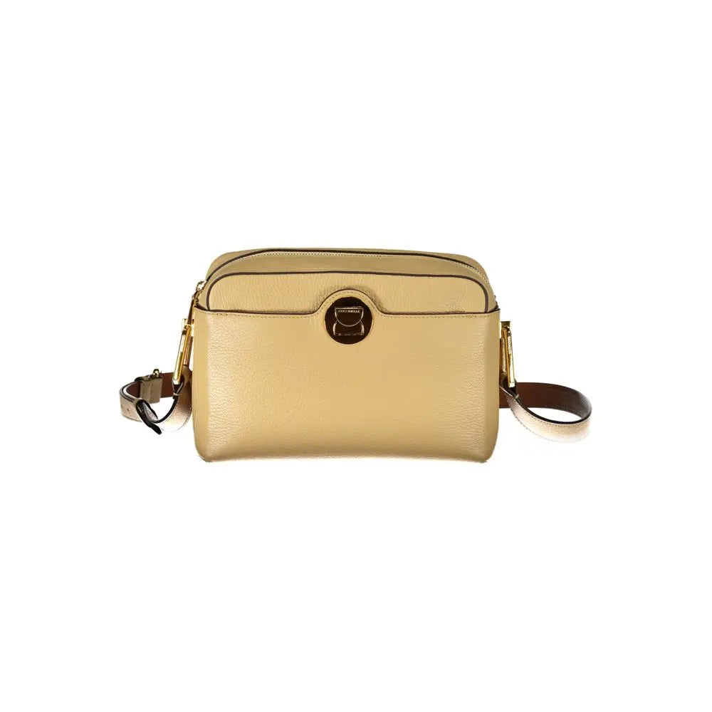 Sac à bandoulière beige Coccinelle