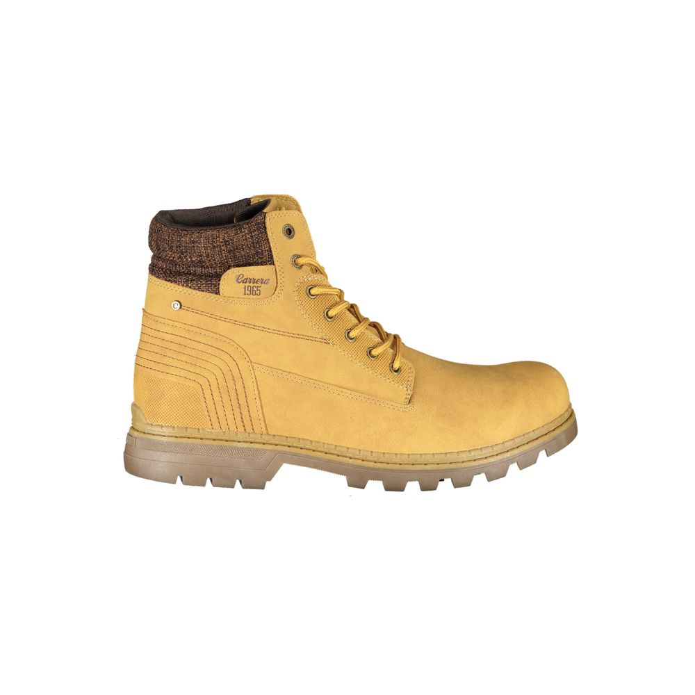 Bottines non spécifiée logo jaunes