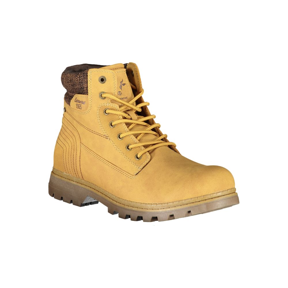 Bottines non spécifiée logo jaunes