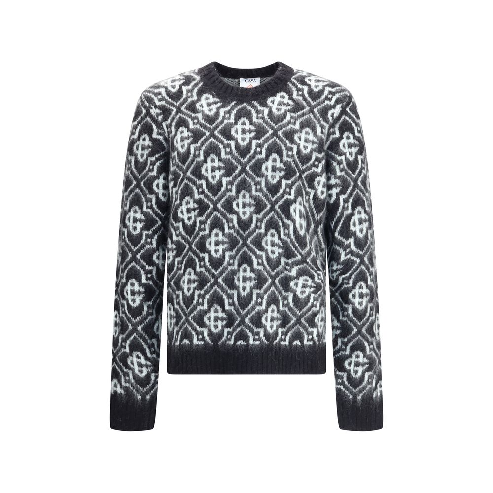 Pull Casablanca Monogram gris