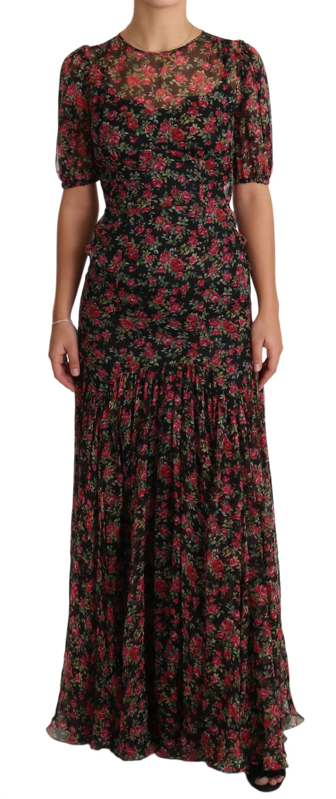 Robe Dolce & Gabbana A-Line noire Dolce & Gabbana