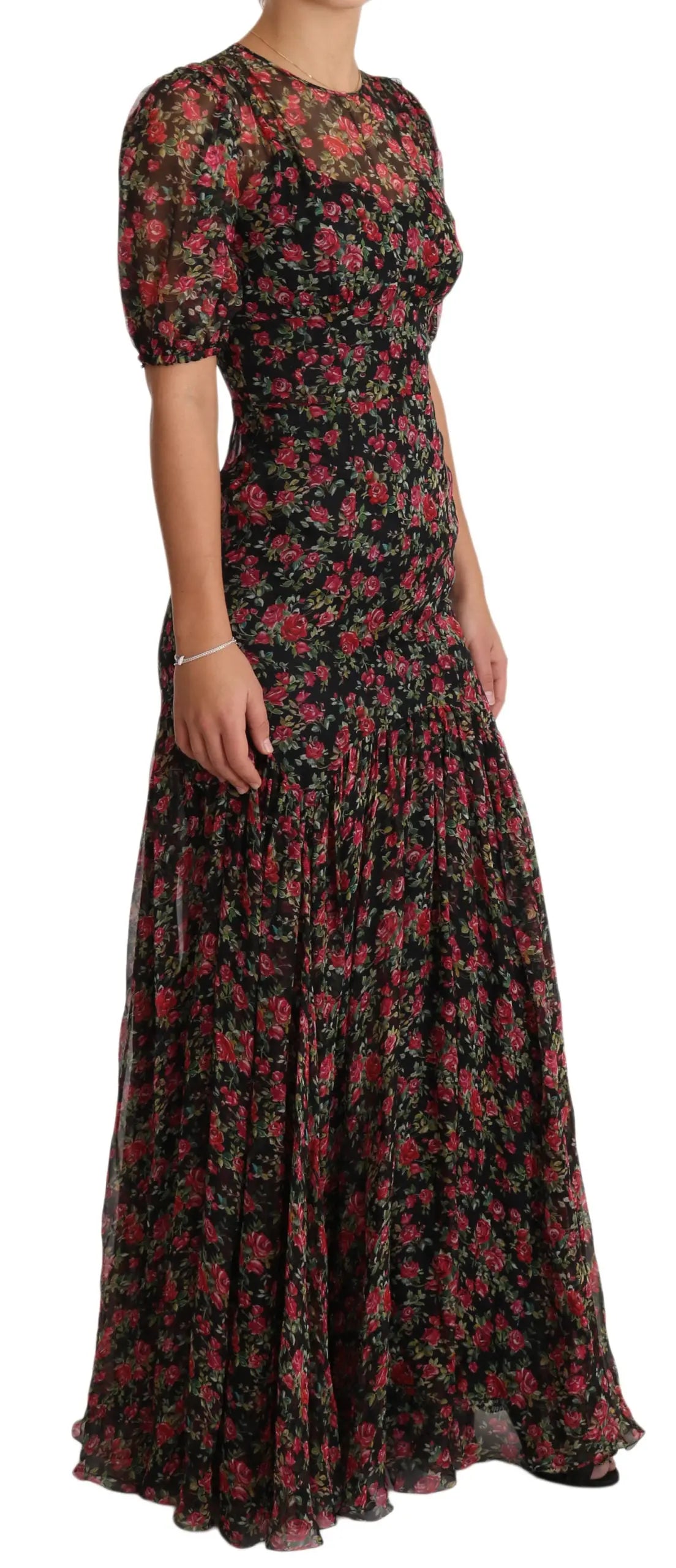 Robe Dolce & Gabbana A-Line noire Dolce & Gabbana