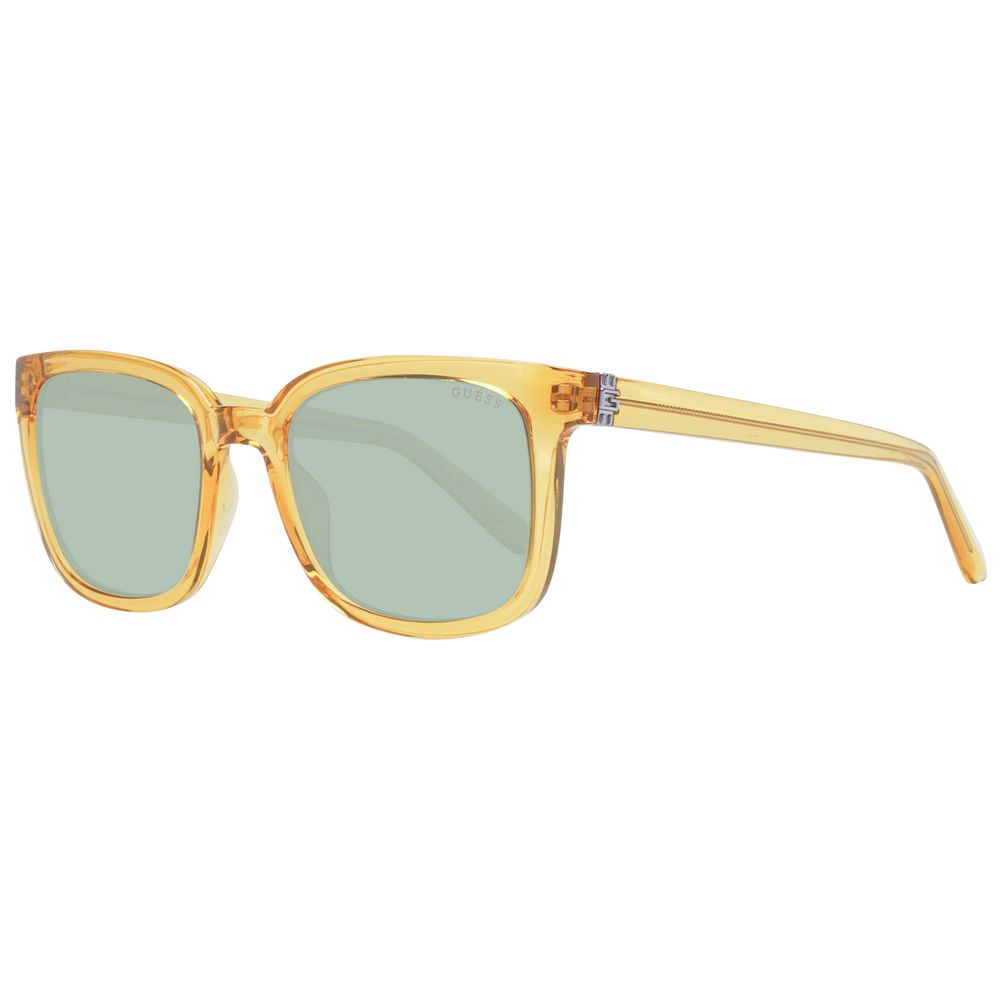 Lunettes de soleil jaunes vertes