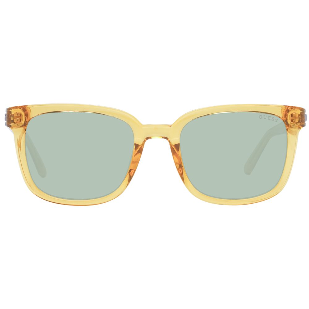 Lunettes de soleil jaunes vertes
