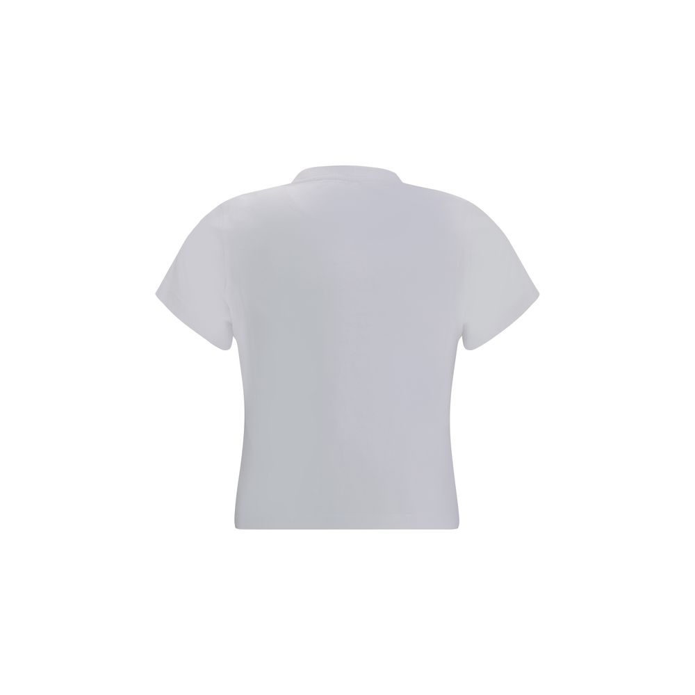 T-shirt Alexander Wang cropped noir