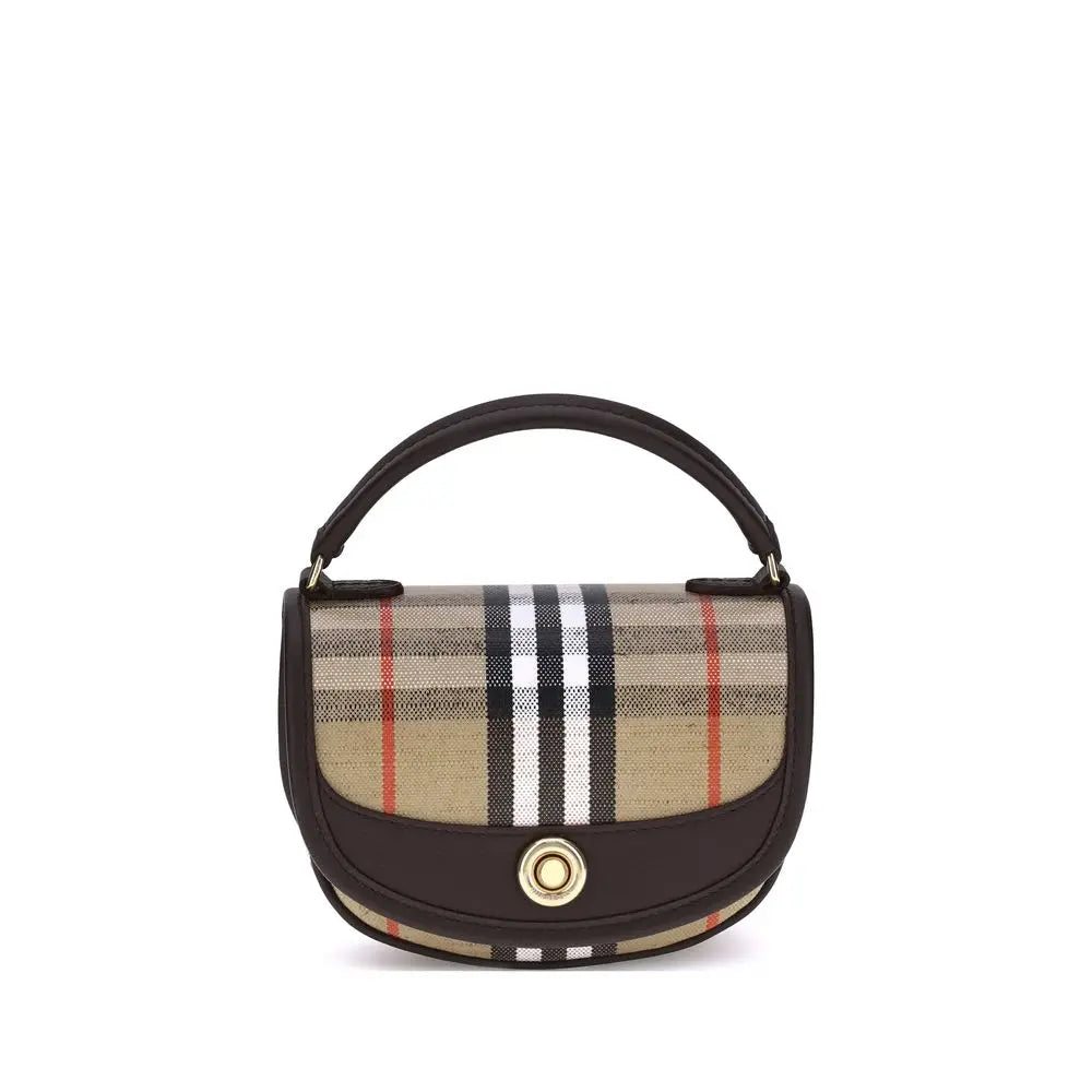Sac bandoulière Burberry Mini Highlands noir Burberry