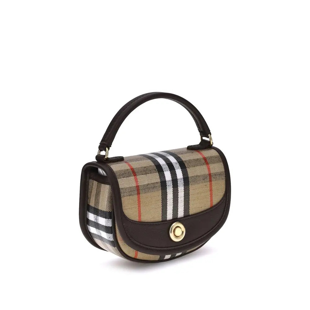 Sac bandoulière Burberry Mini Highlands noir Burberry