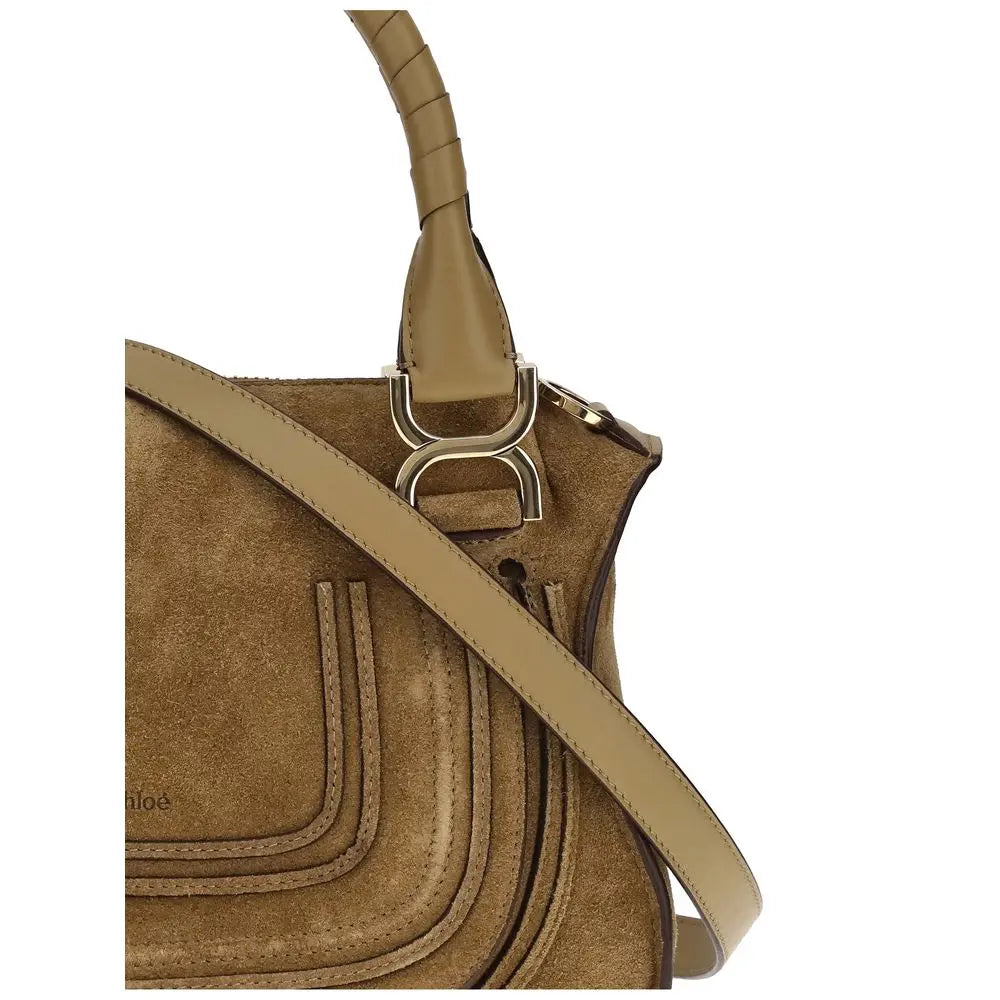 Sac épaule Chloé Marcie daim Chloé