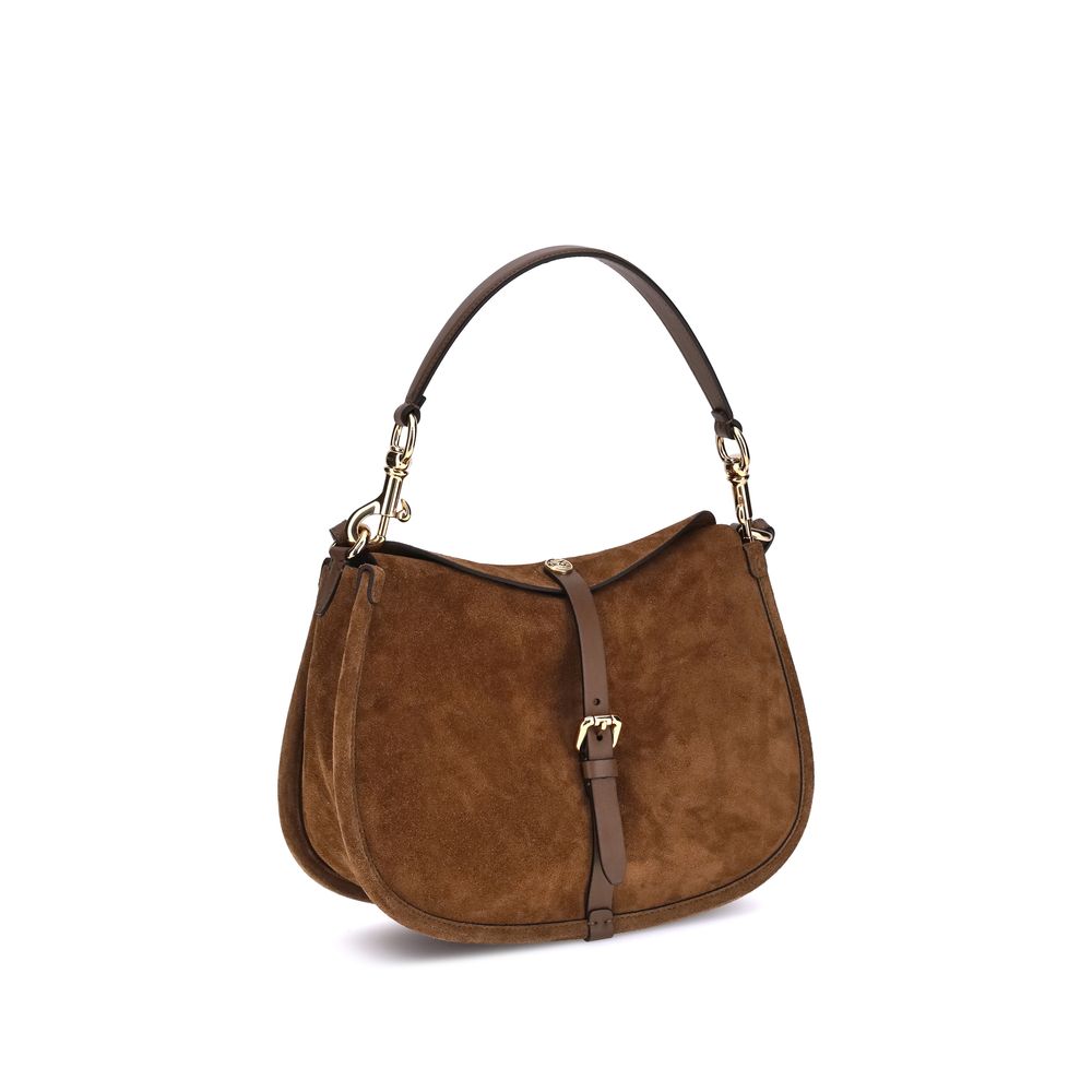 Sac épaule Etro Pony caramel