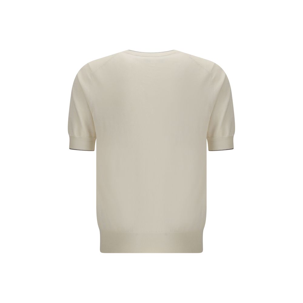 T-shirt Brunello Cucinelli blanc