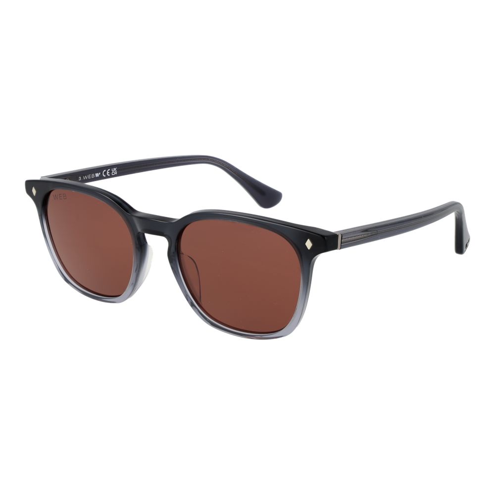 Lunettes Gray Men rondes grises