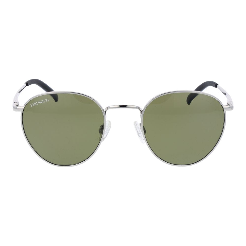 Lunettes Serengeti Silver rondes argentées