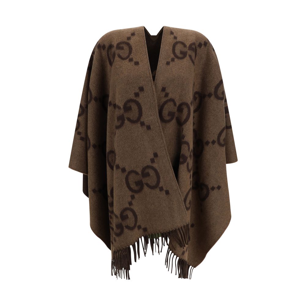 Châle Gucci réversible multicolore