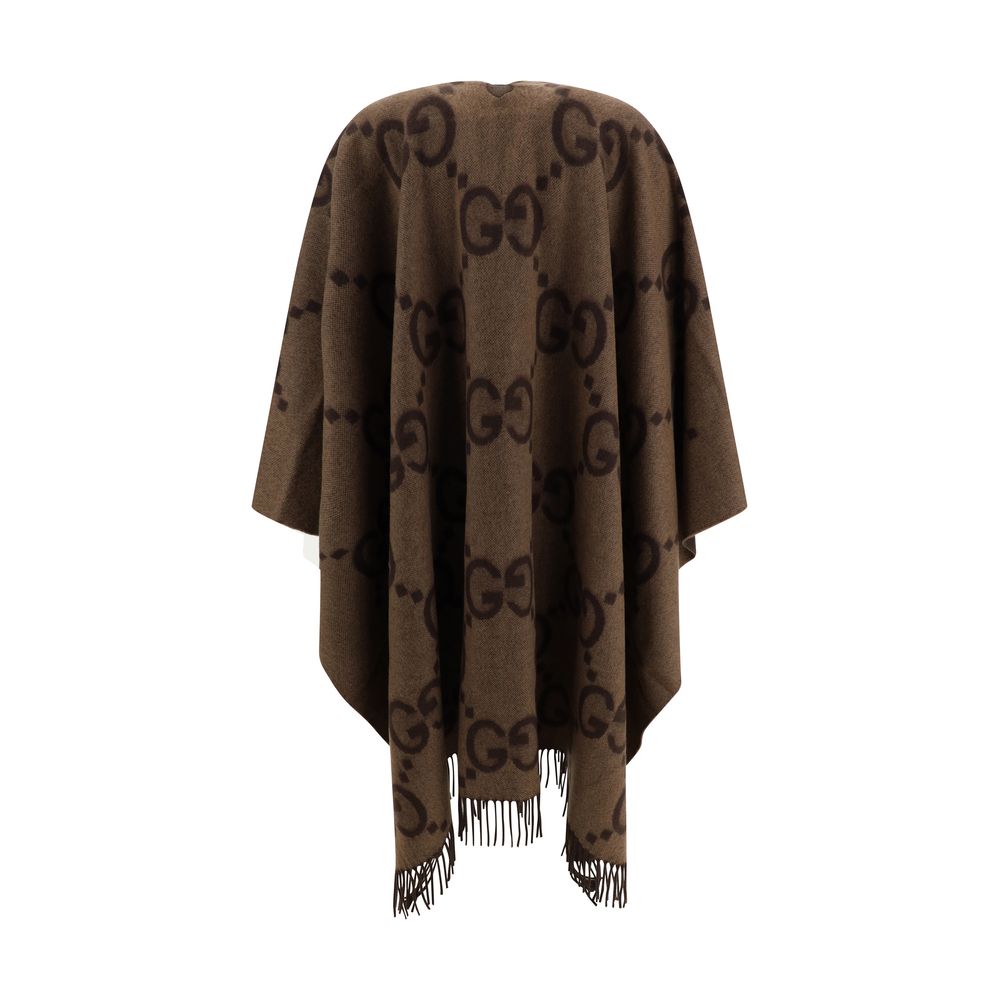 Châle Gucci réversible multicolore