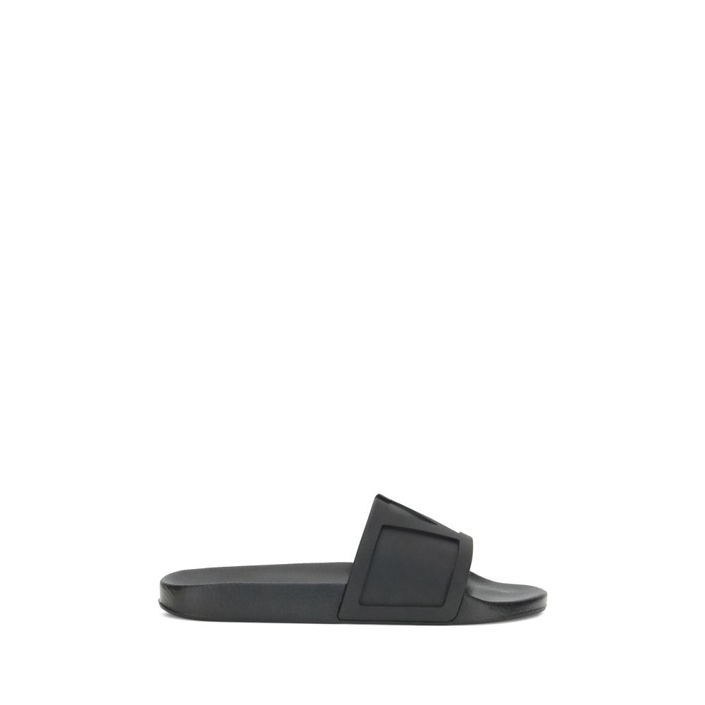 Sandales Valentino Garavani VLogo noires